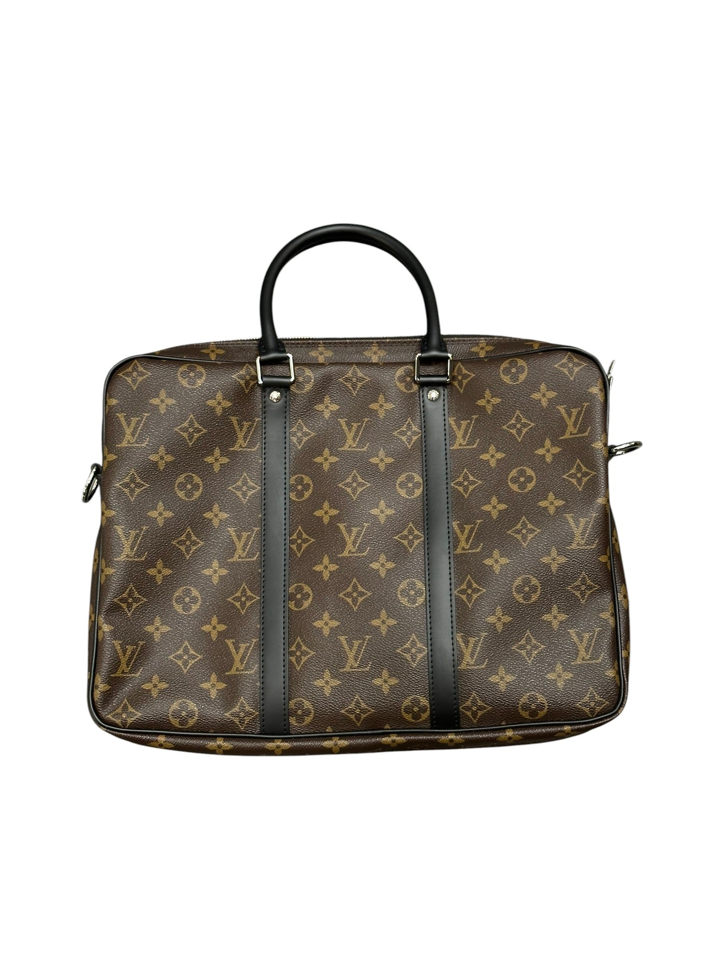 LOUIS VUITTON MONOGRAM DOCUMENTS VOYAGE BRIEFCASE