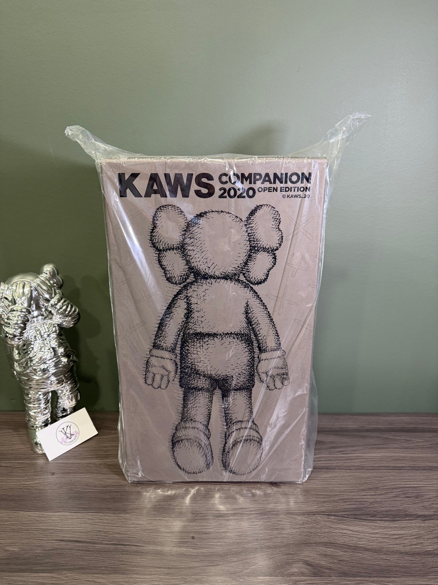 KAWS Companion 2020 Vinyl Figure Brown
