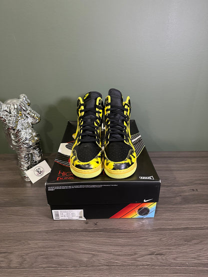 Dunk High 1985 Yellow Acid Wash