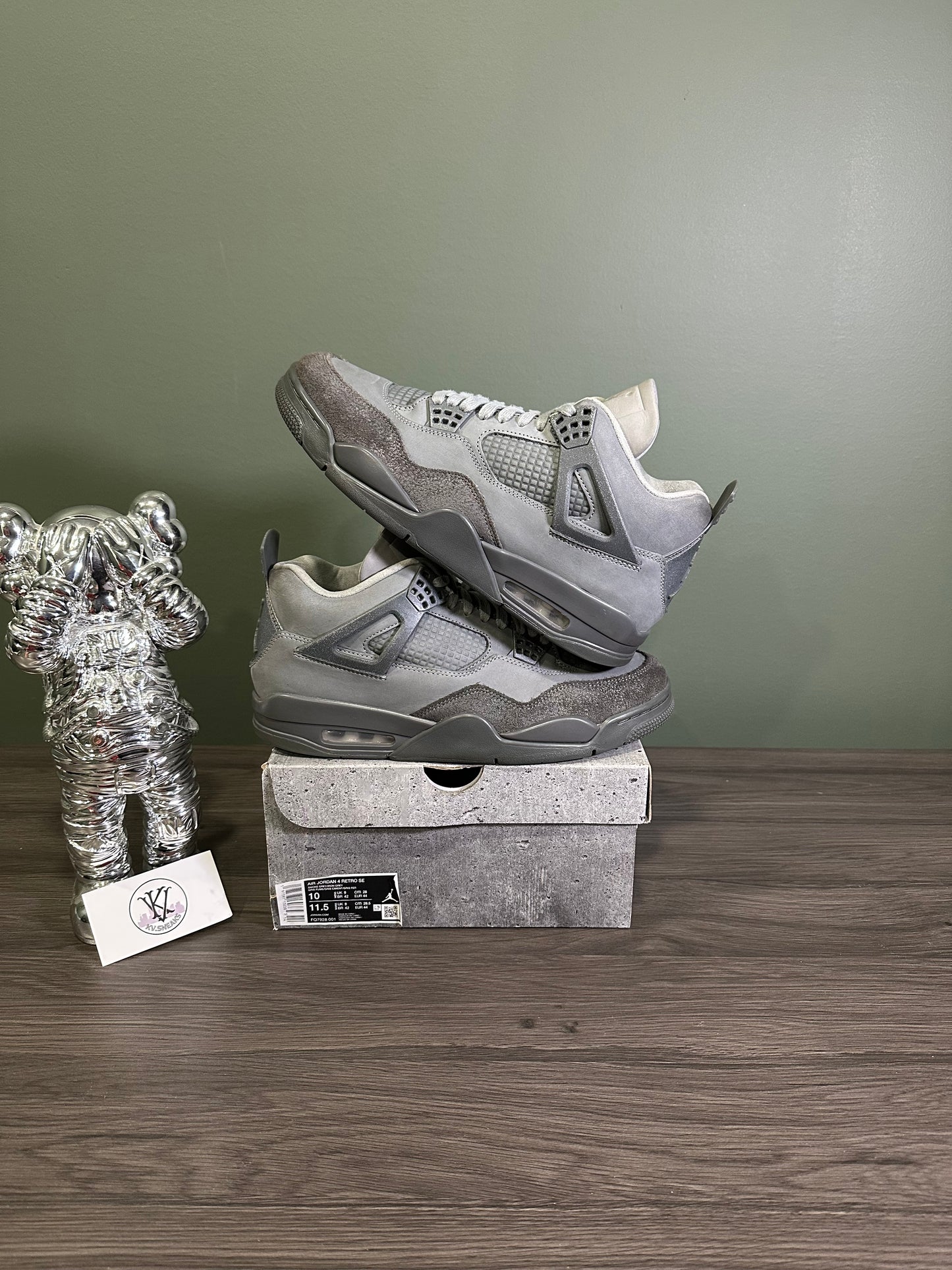 Jordan 4 Wet Cement