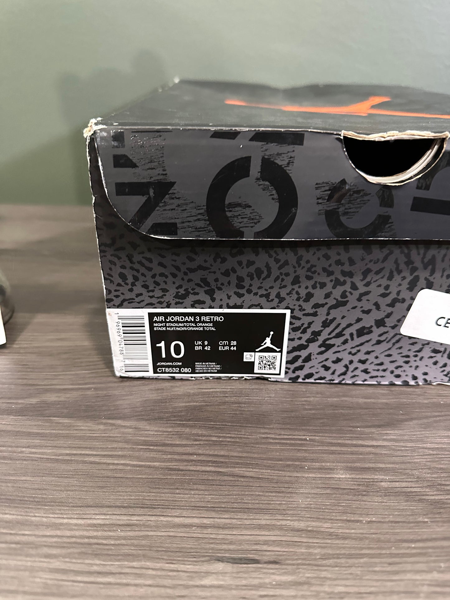 Jordan 3 Fear Pack 2023