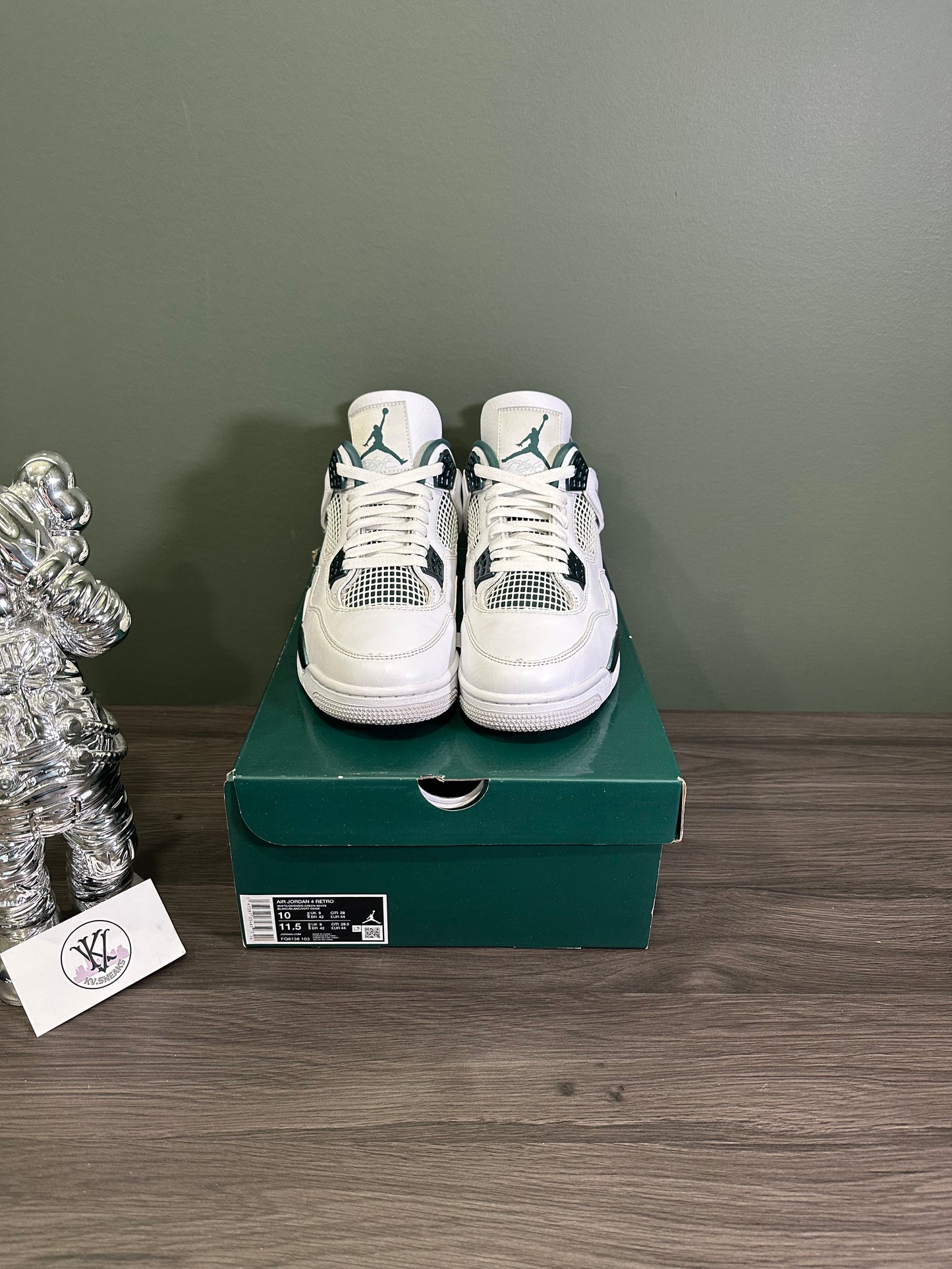 Jordan 4 Oxidized Green