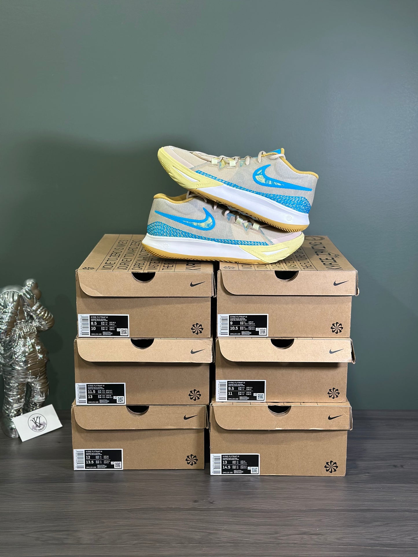 Nike Kyrie Flytrap 6 Sanddrift Blue Lightning