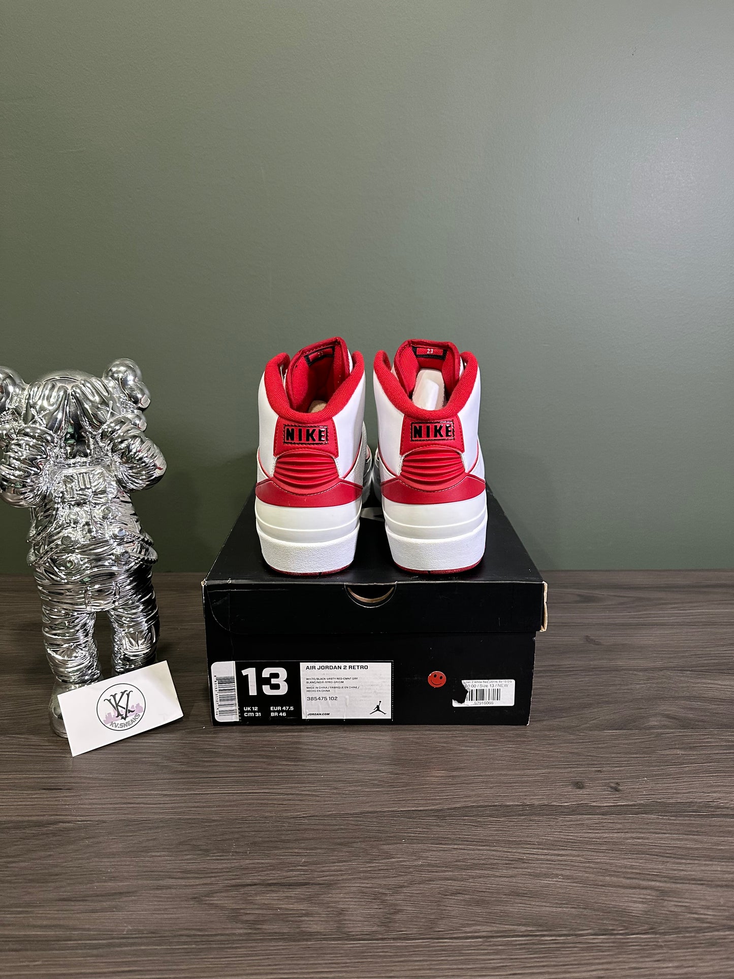 Jordan 2 White Red 2014