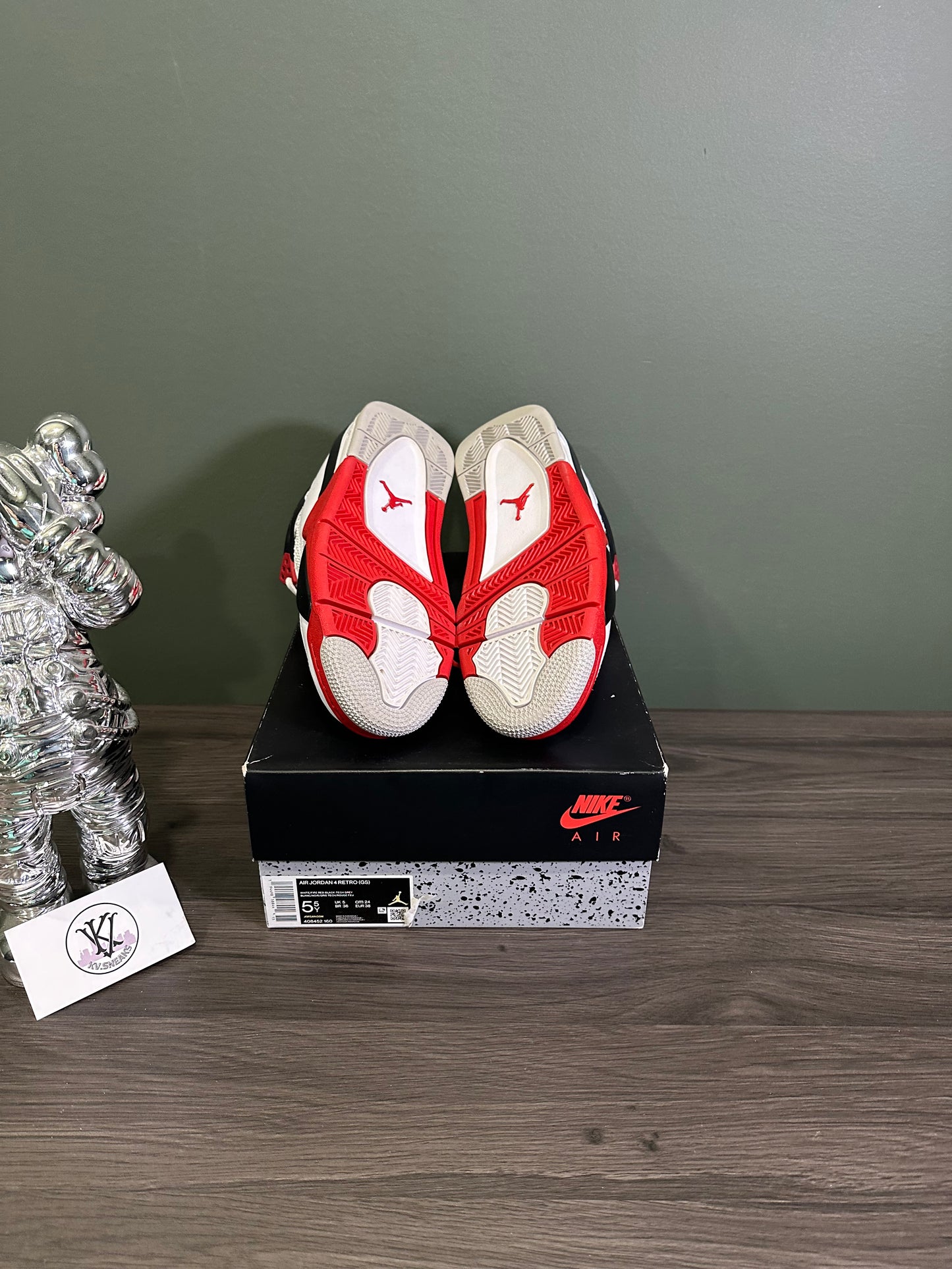 Jordan 4 Fire Red (GS)