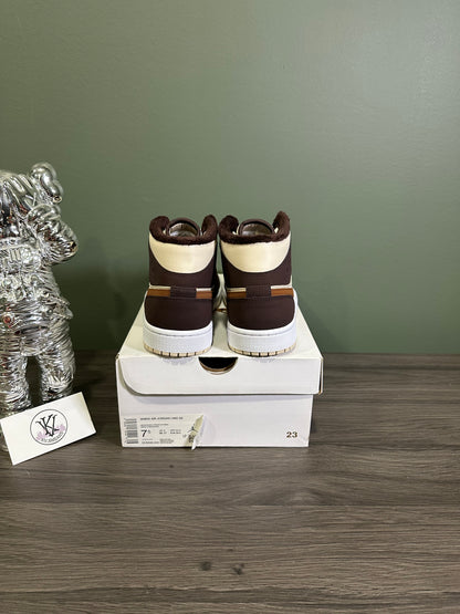 Jordan 1 Mid SE Brown Basalt Oatmeal
