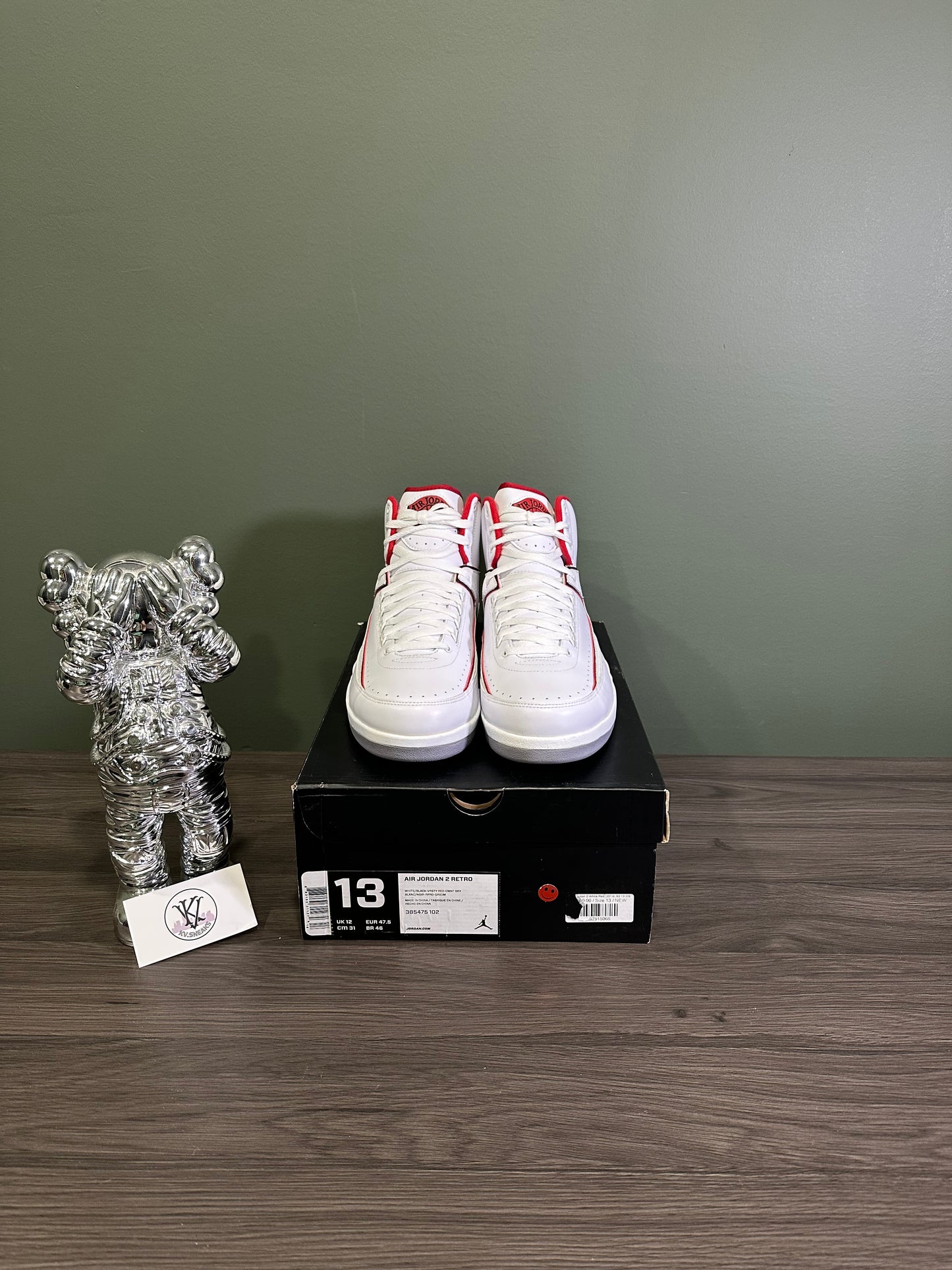 Jordan 2 White Red 2014