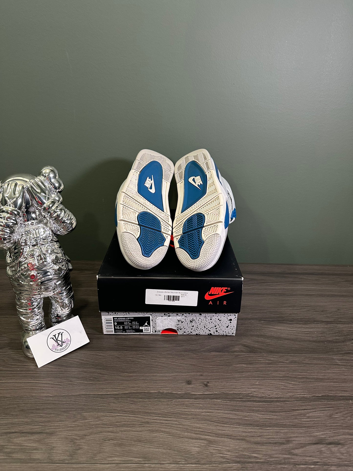 Jordan 4 Military Blue 2024