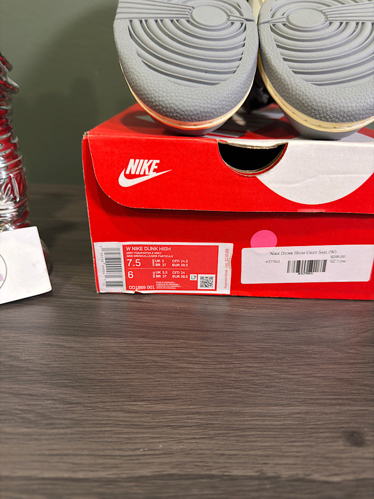 Dunk High Grey Sail