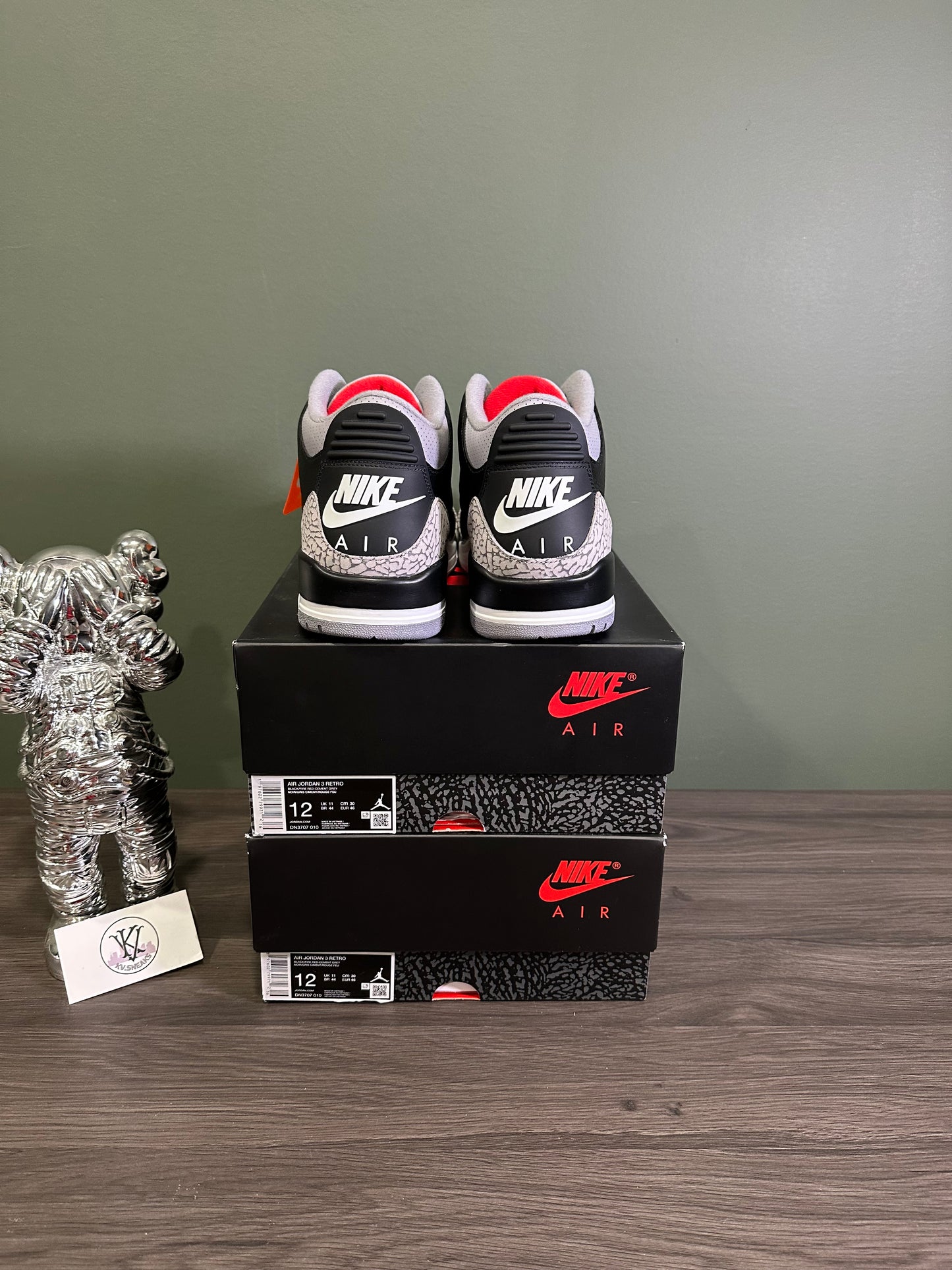 Jordan 3 Black Cement 2024