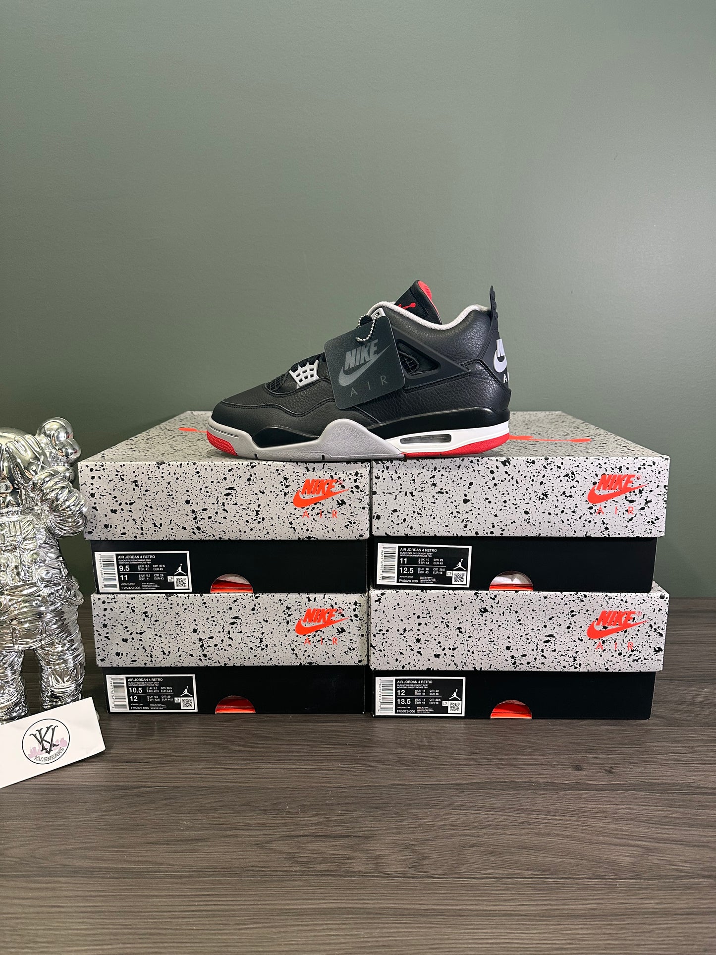 Jordan 4 Bred Reimagined