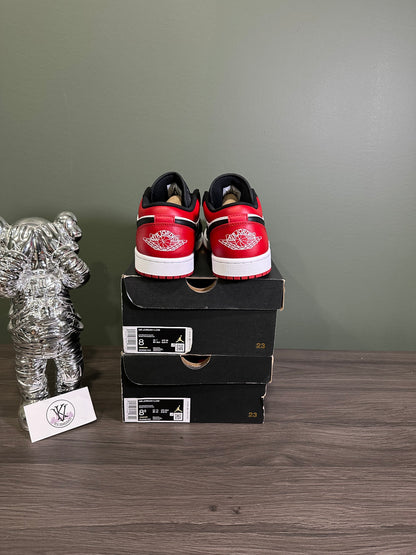 Jordan 1 Low Bred Toe