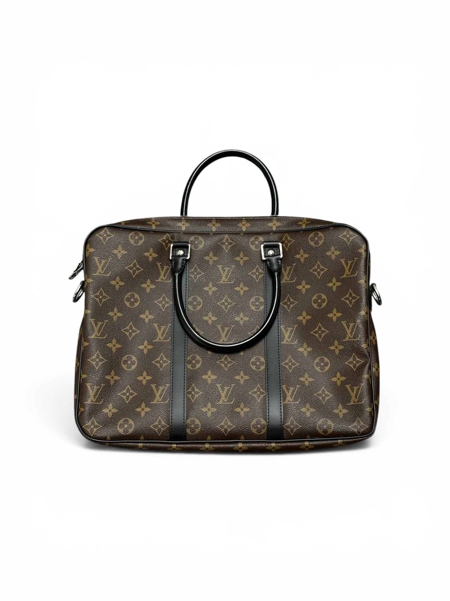 LOUIS VUITTON MONOGRAM DOCUMENTS VOYAGE BRIEFCASE