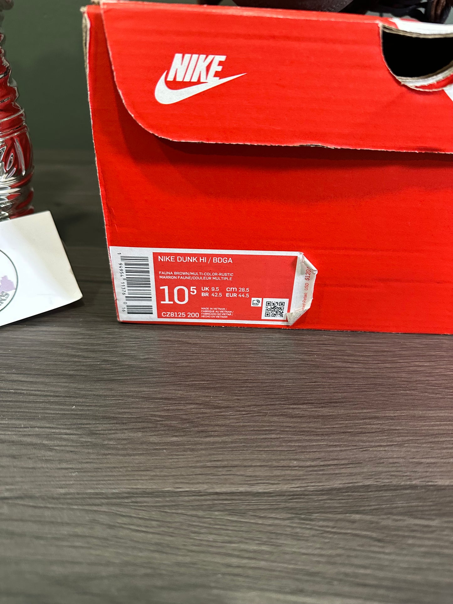 Dunk High Bodega Legend Fauna Brown