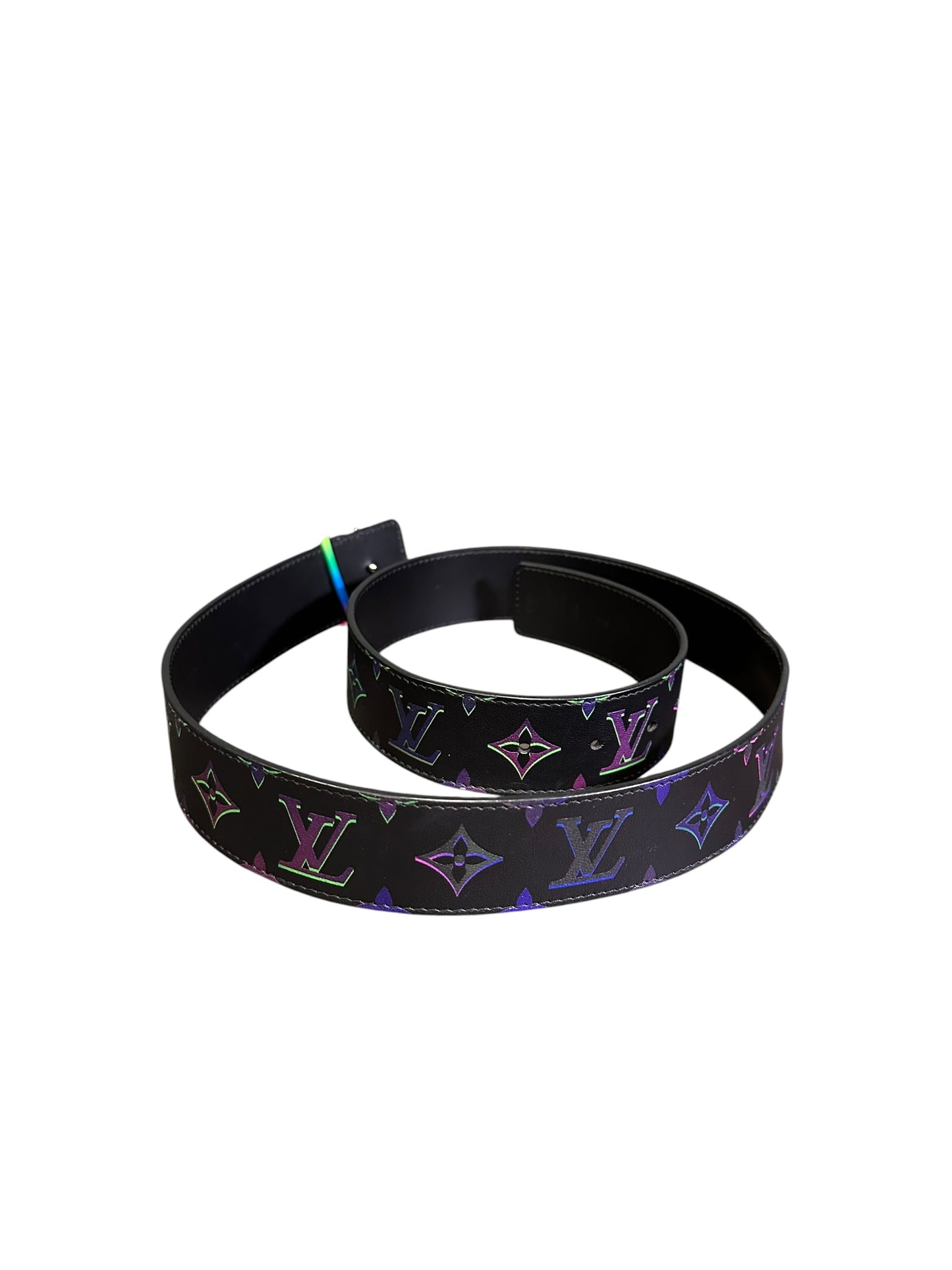 LOUIS VUITTON BELT LV LIGHT 40MM REVERSIBLE BLACK