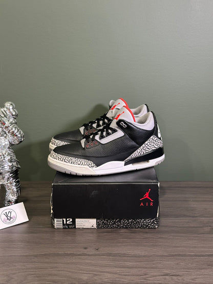 Jordan 3 Black Cement 2018