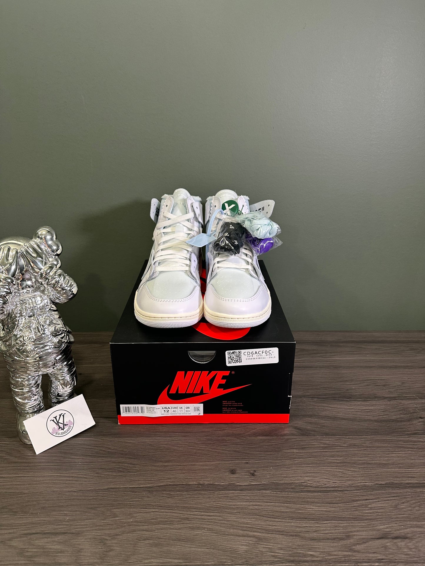 Jordan 1 High Virgil Abloh Archive Alaska