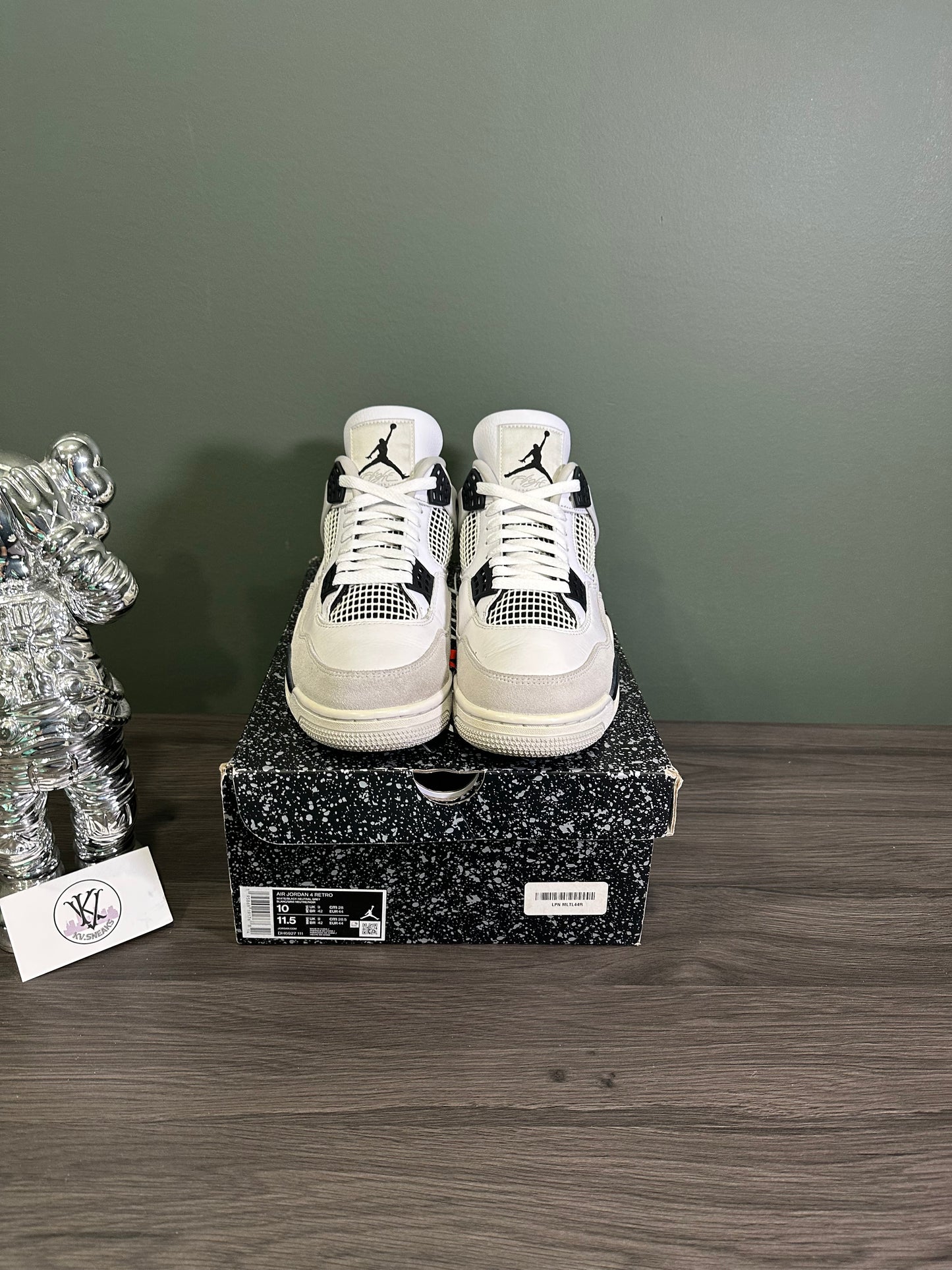 Jordan 4 Military Black