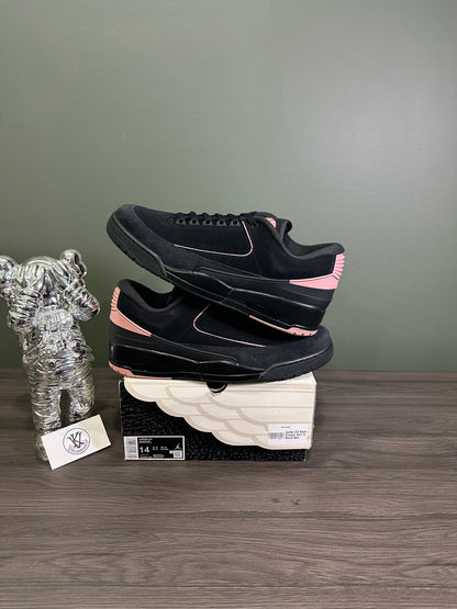 Jordan 2/3 Black Rust Pink