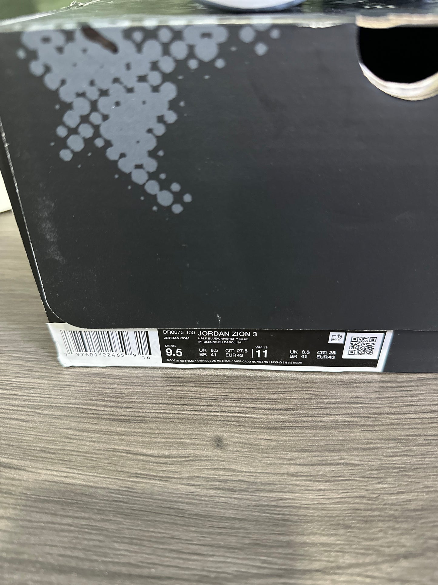Jordan Zion 3 Half Blue