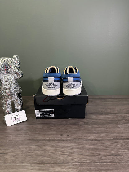 Jordan 1 Low SE Craft Obsidian French Blue