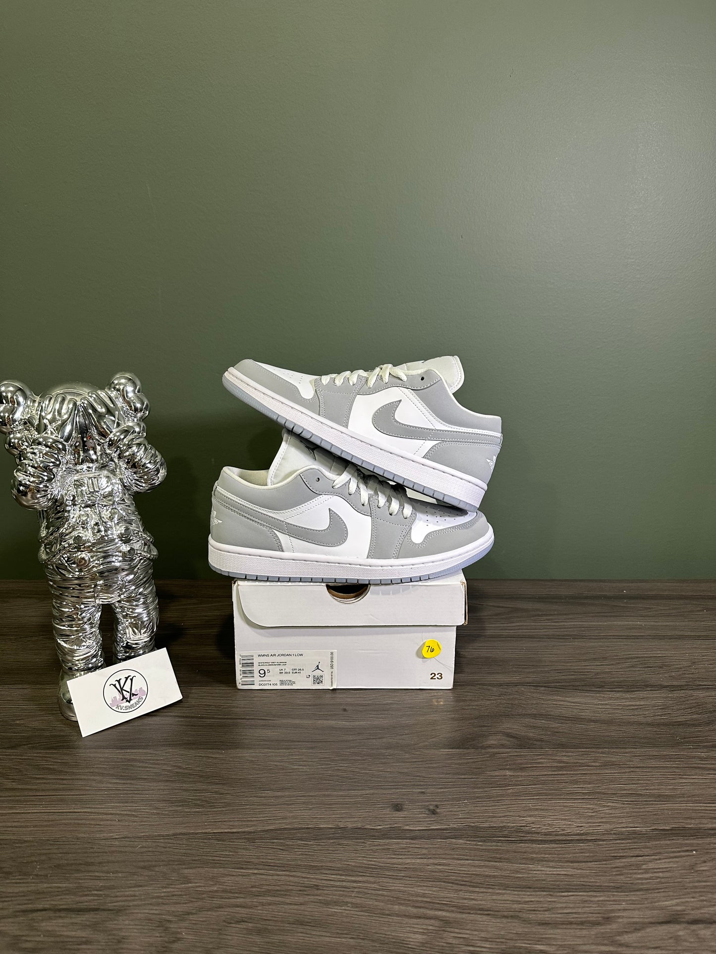 Jordan 1 Low Wolf Grey