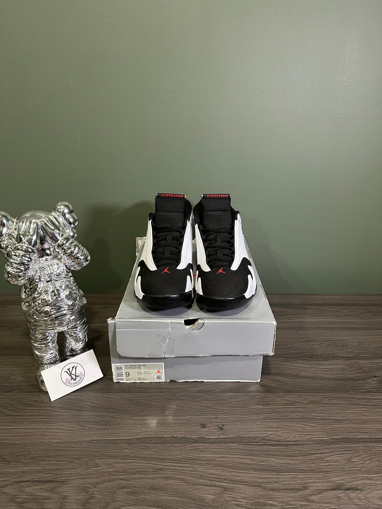 Jordan 14 Black Toe 2024