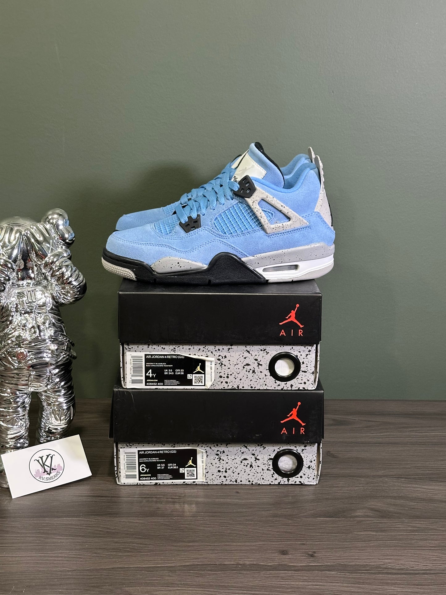 Jordan 4 University Blue (GS)