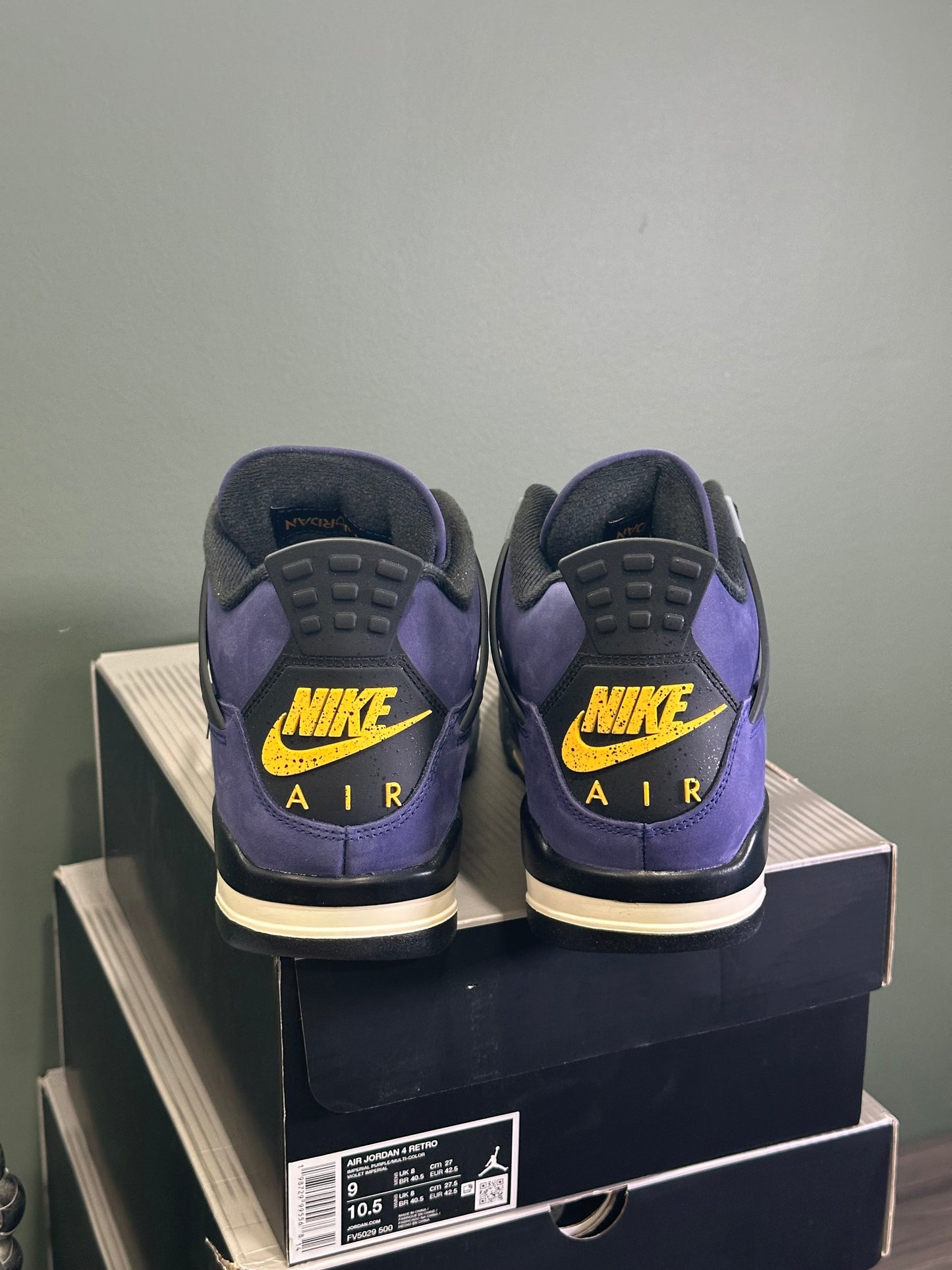 Jordan 4 Lakers
