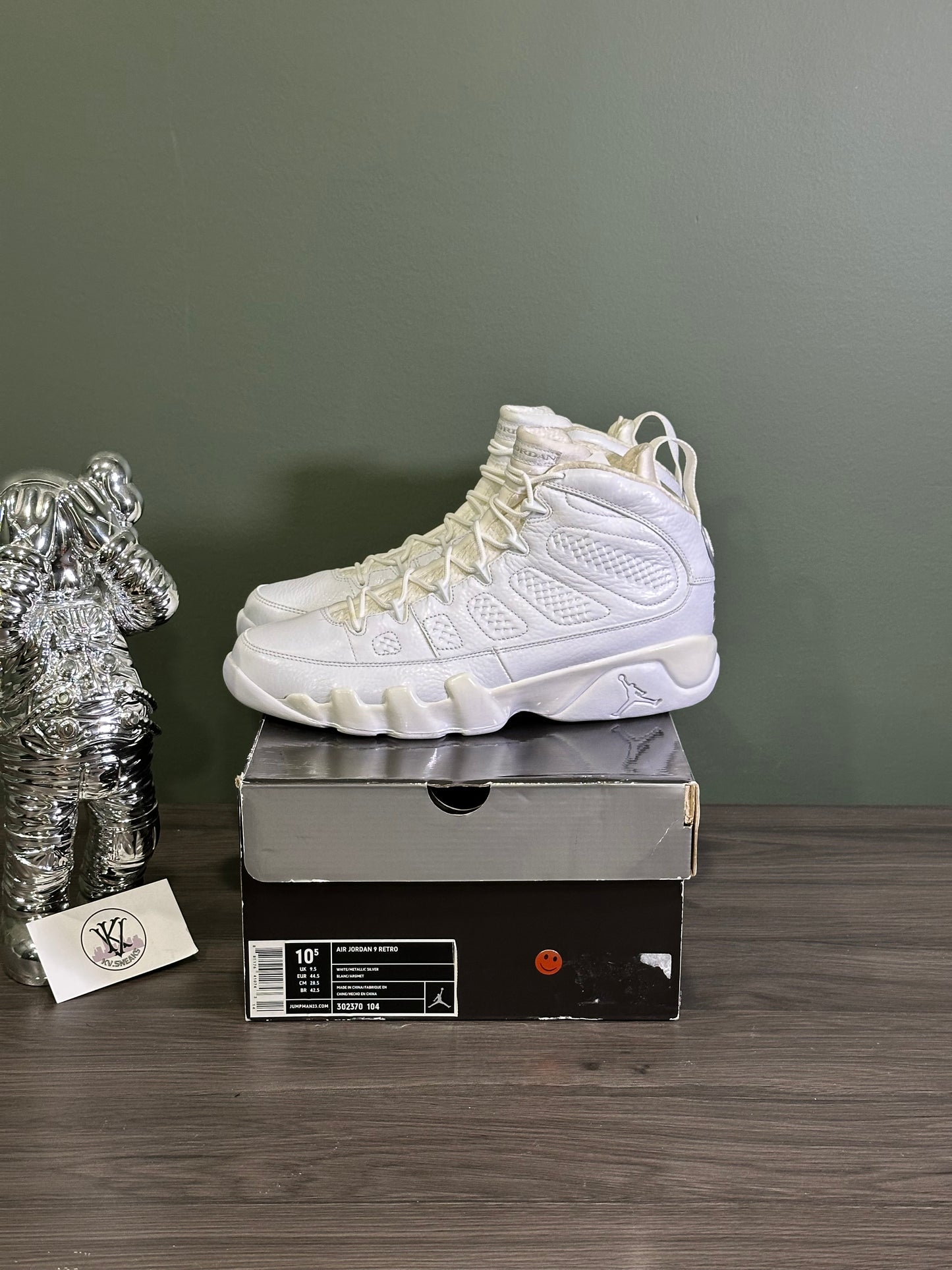 Jordan 9 Silver Anniversary