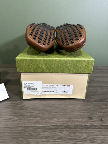 Gucci Interlocking G Driver Loafers