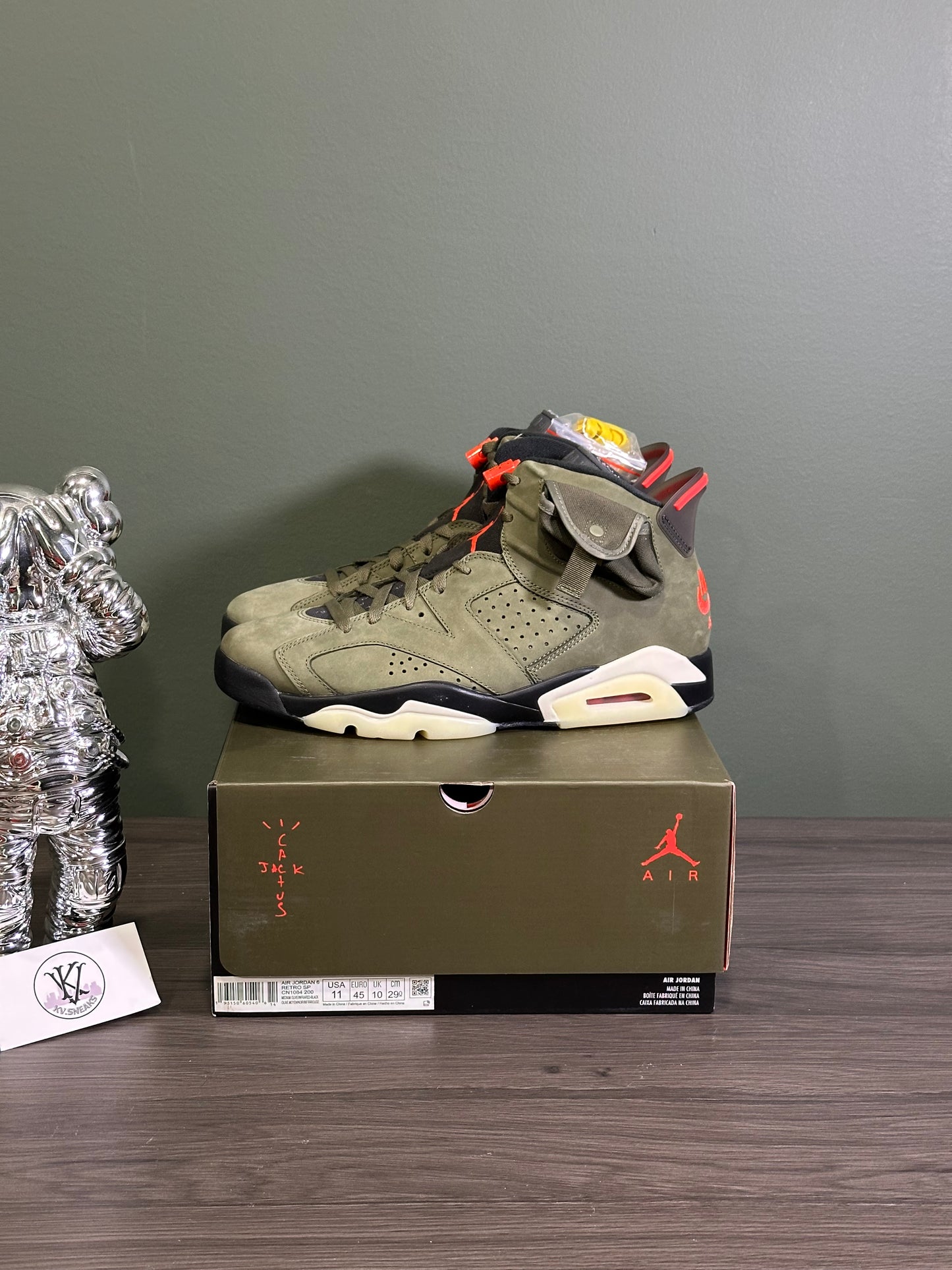 Jordan 6 Travis Scott Olive