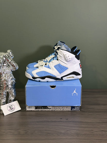 Jordan 6 UNC White