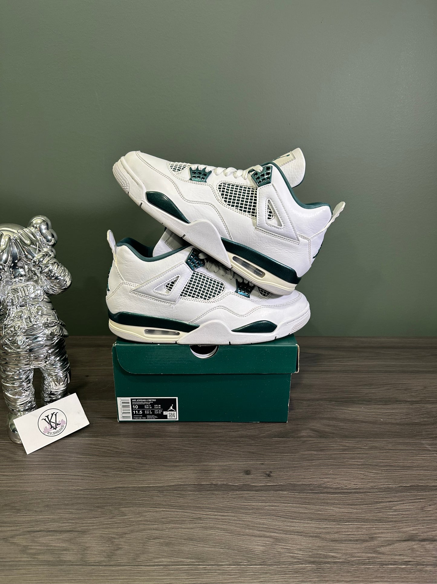 Jordan 4 Oxidized Green
