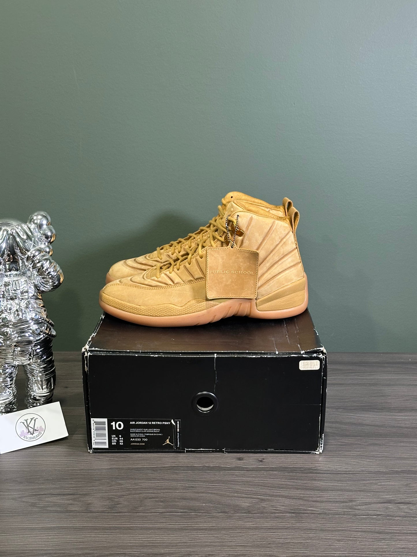 Jordan 12 PSNY Wheat
