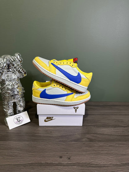 Jordan 1 Low Travis Scott Canary (W)