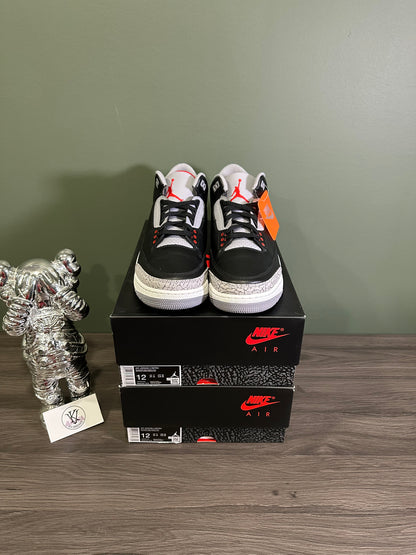 Jordan 3 Black Cement 2024