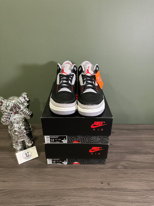 Jordan 3 Black Cement 2024