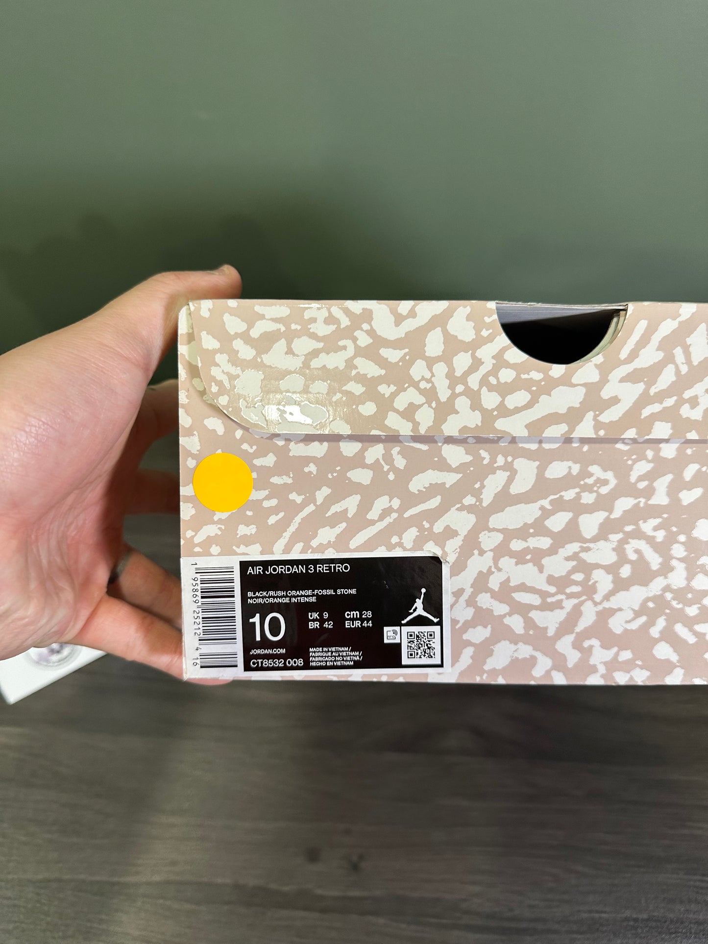 Jordan 3 Desert Elephant