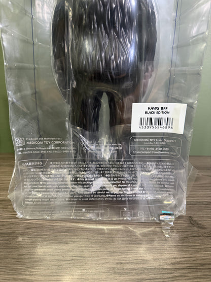 KAWS BFF Open Edition Vinyl Figure Black