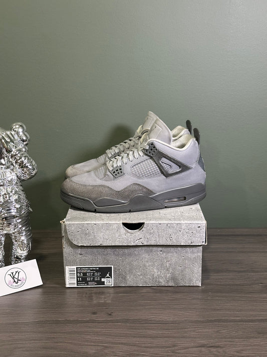 Jordan 4 Paris Olympics Wet Cement