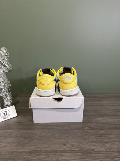 Jordan 1 Low Travis Scott Canary (W)