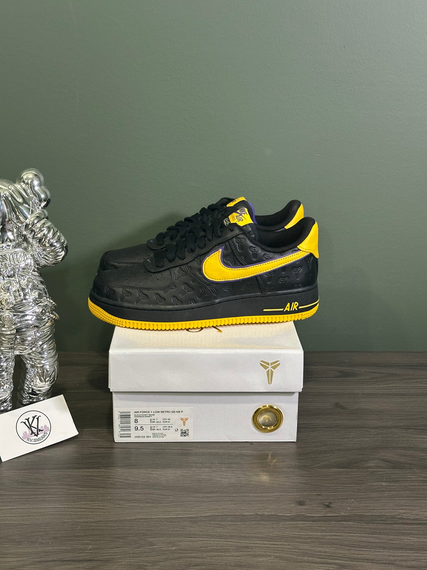 Air Force 1 Kobe Lakers Away (Numbered)