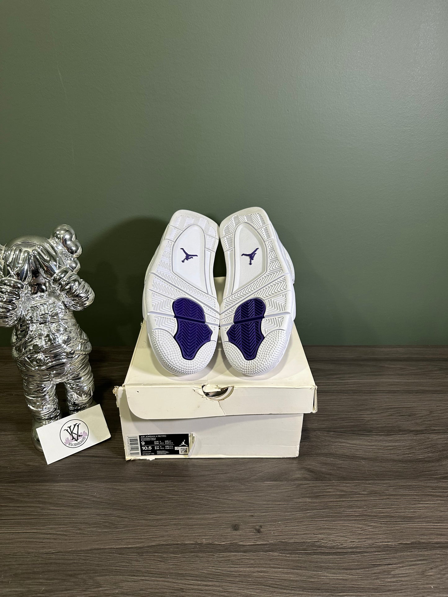 Jordan 4 Metallic Purple