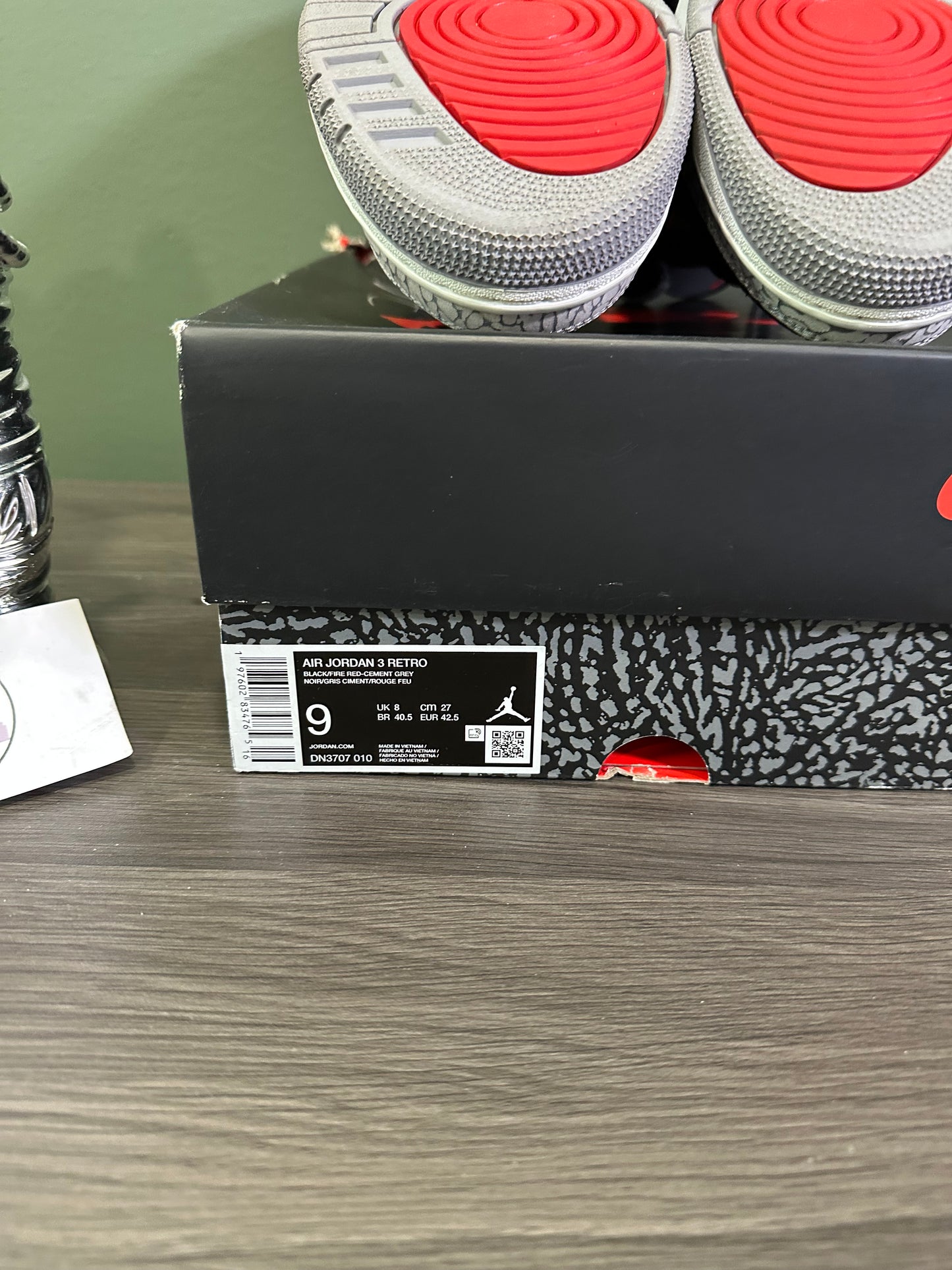 Jordan 3 Black Cement 2024