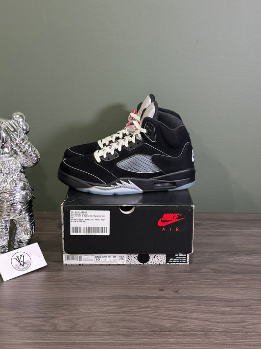 Jordan 5 Black Metallic Reimagined