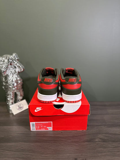 Dunk Low Mystic Red Cargo Khaki