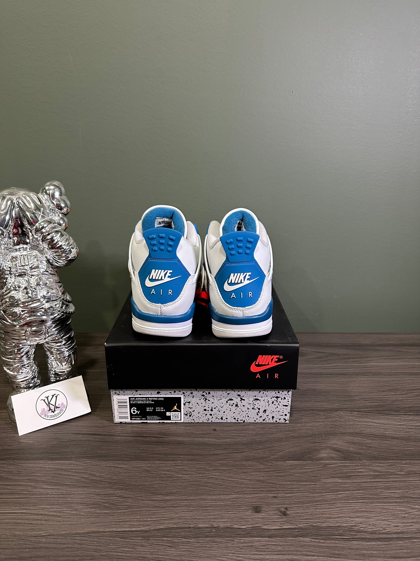 Jordan 4 Military Blue 2024 (GS)