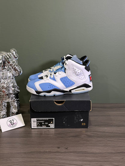 Jordan 6 UNC White (GS)