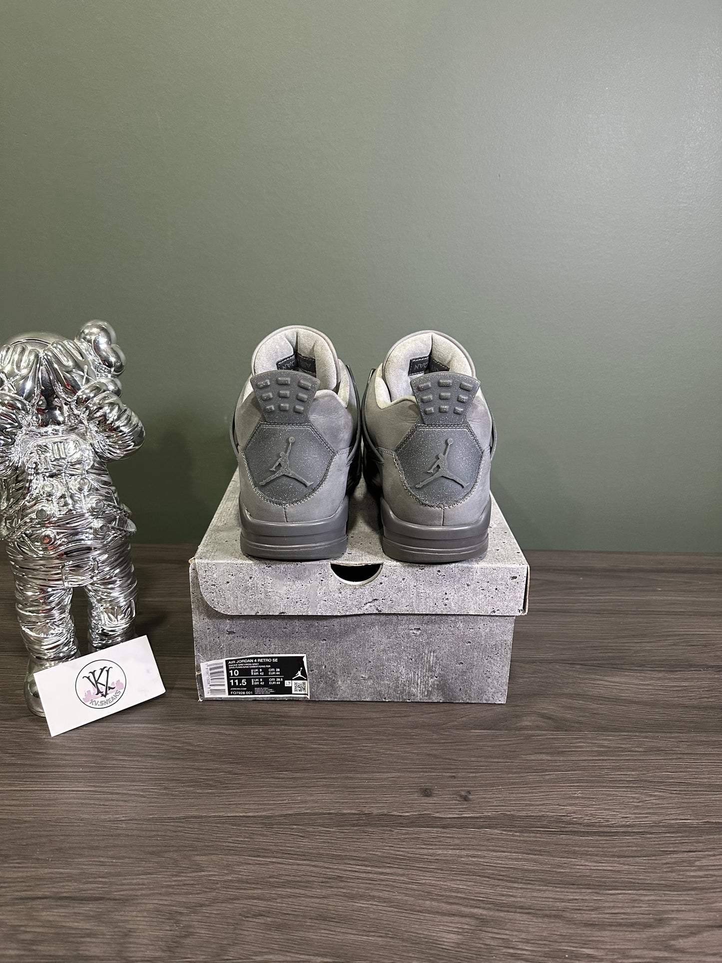 Jordan 4 Wet Cement